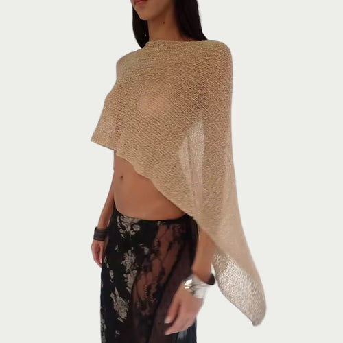 Amaya Poncho Top