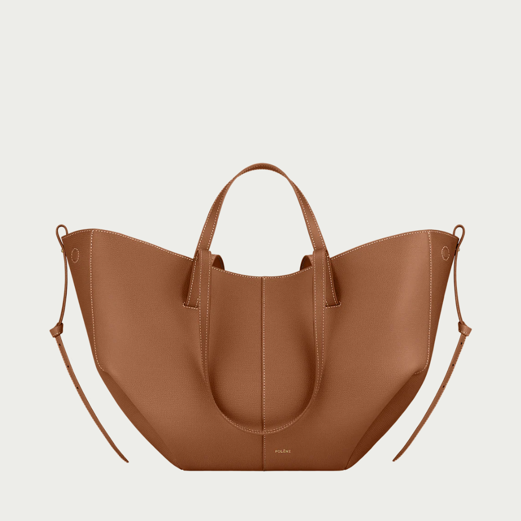 Noa Leather Tote Large - Camel