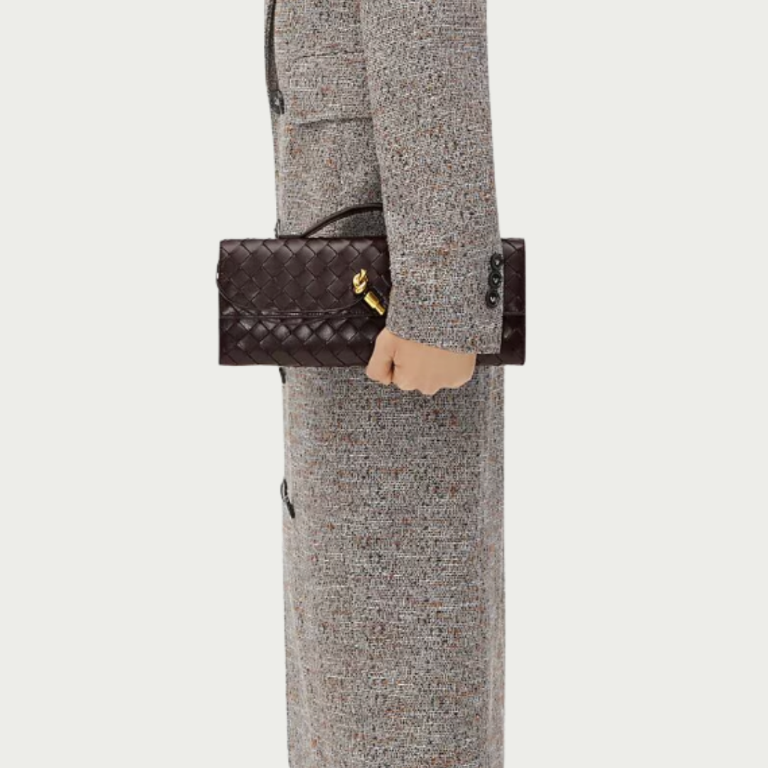 Sarena Clutch - Chocolate