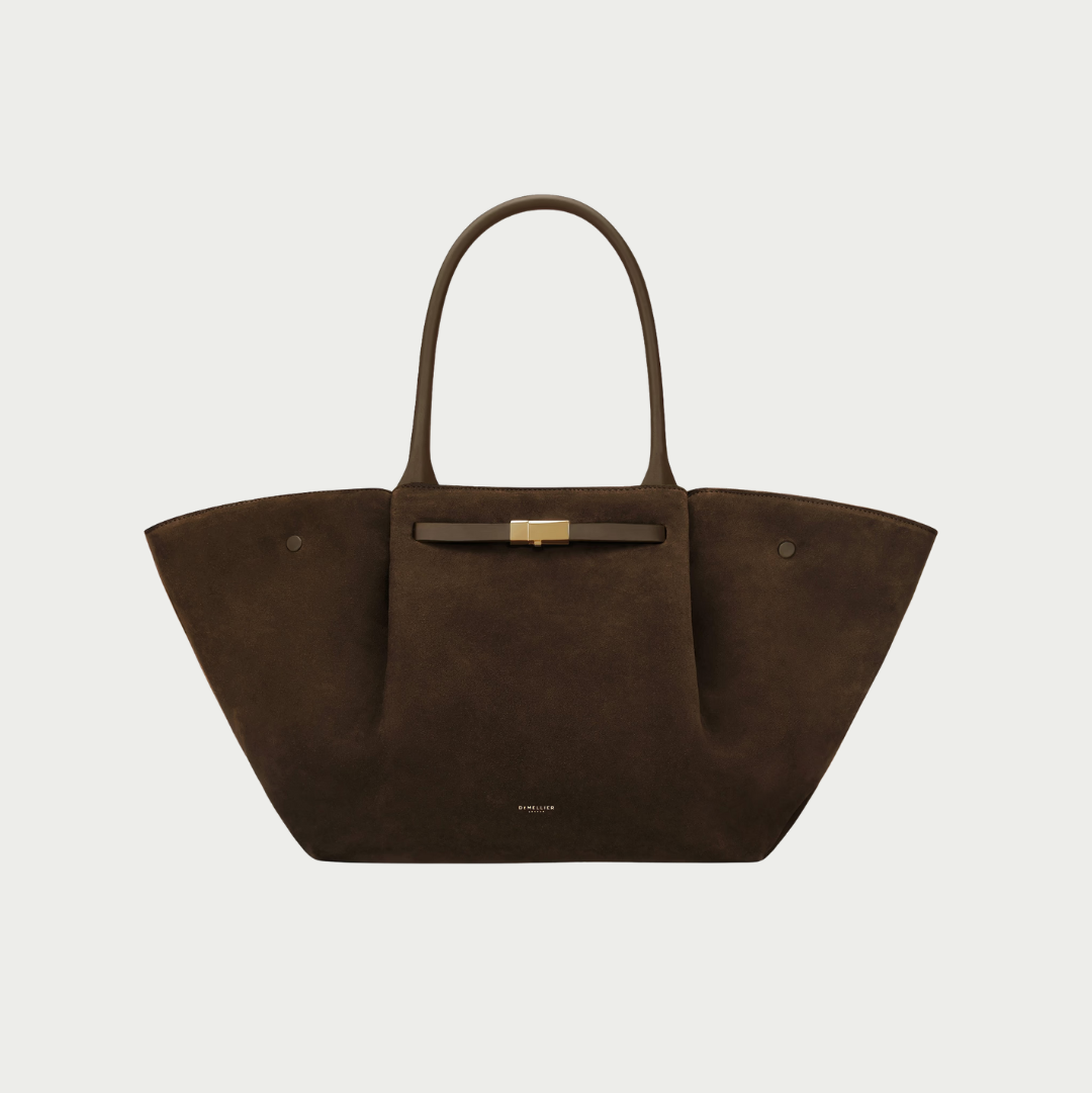 Cory Suede Bag - Cocoa