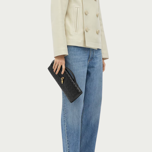 Sarena Clutch - Obsidian