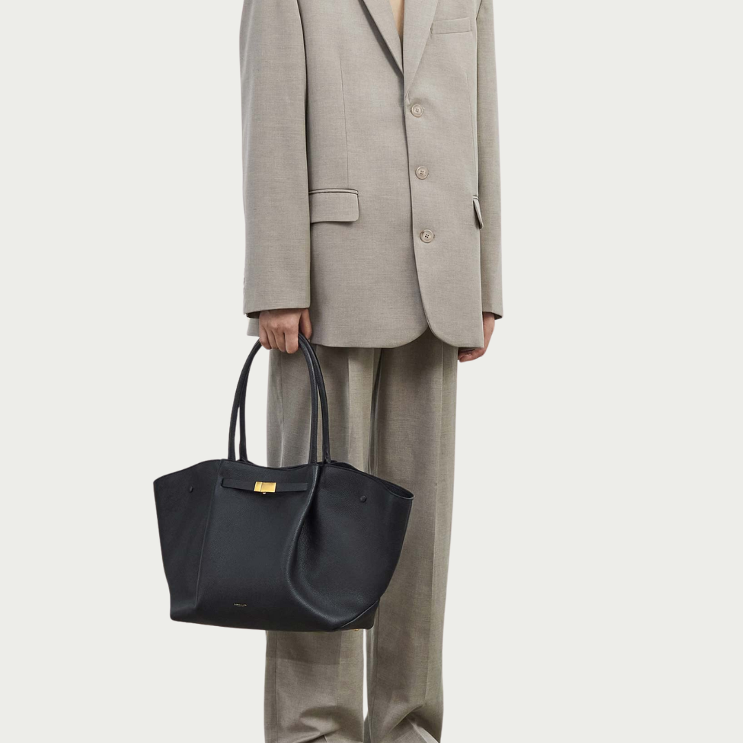 Cory Leather Bag - Black