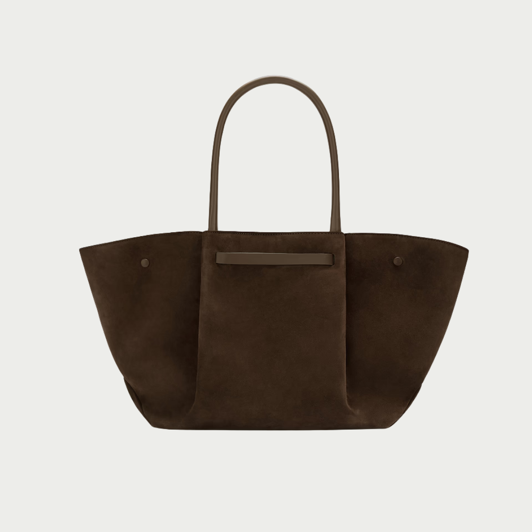 Cory Suede Bag - Cocoa